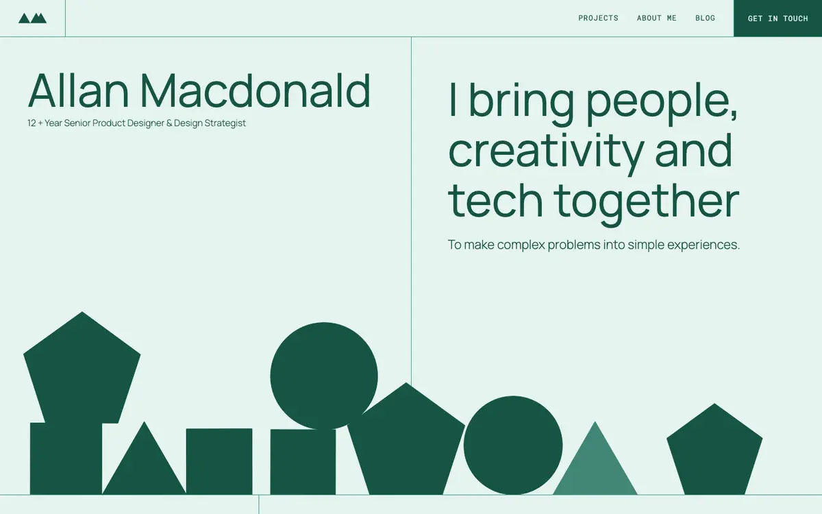 Portfolio site of Allan Macdonald