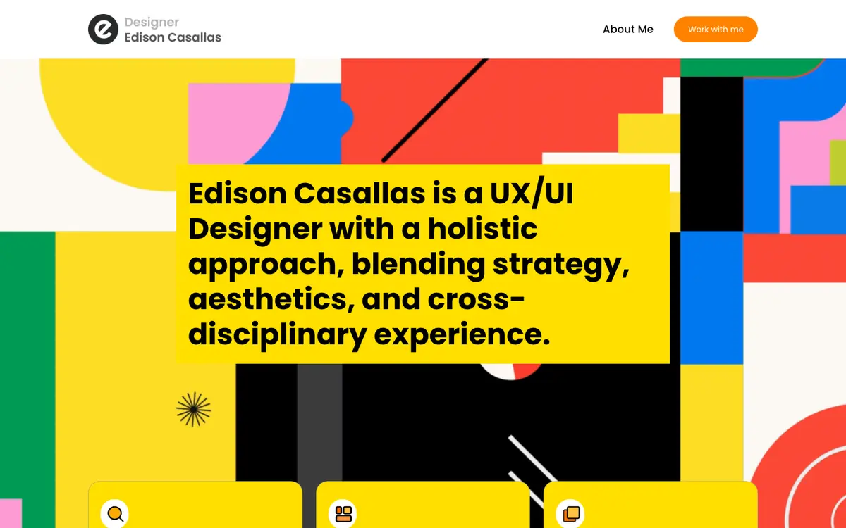 Portfolio site of Edison Casallas