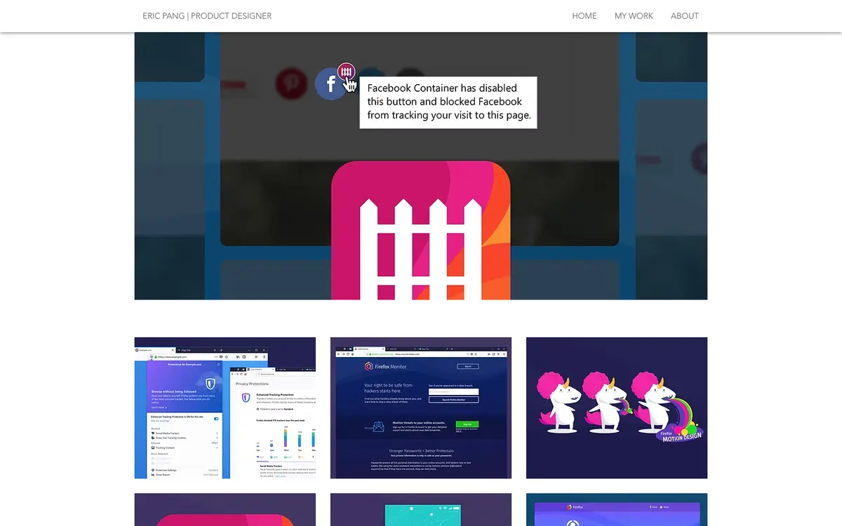 Portfolio site of Eric Pang