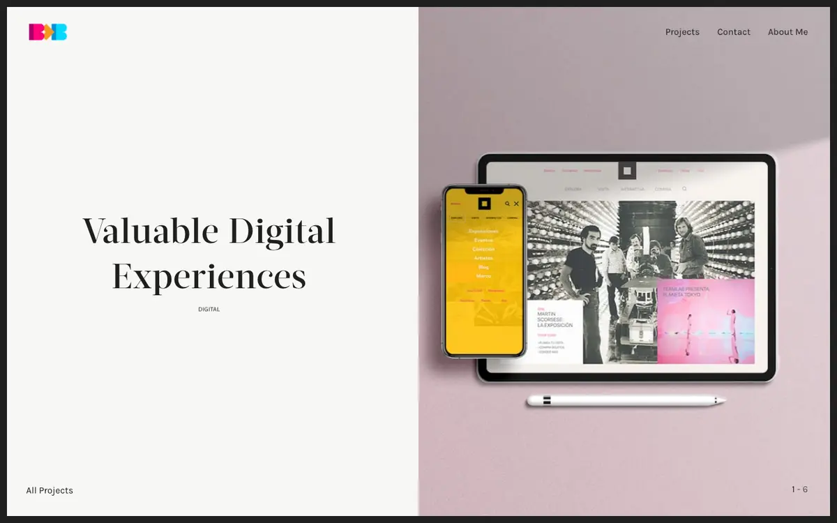 Portfolio site of Gustavo Belman