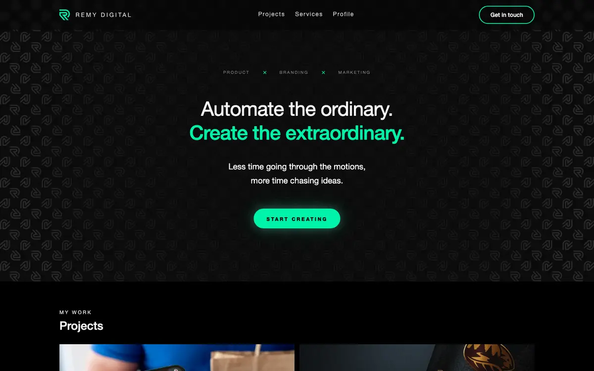 Portfolio site of Jeremy Cormier