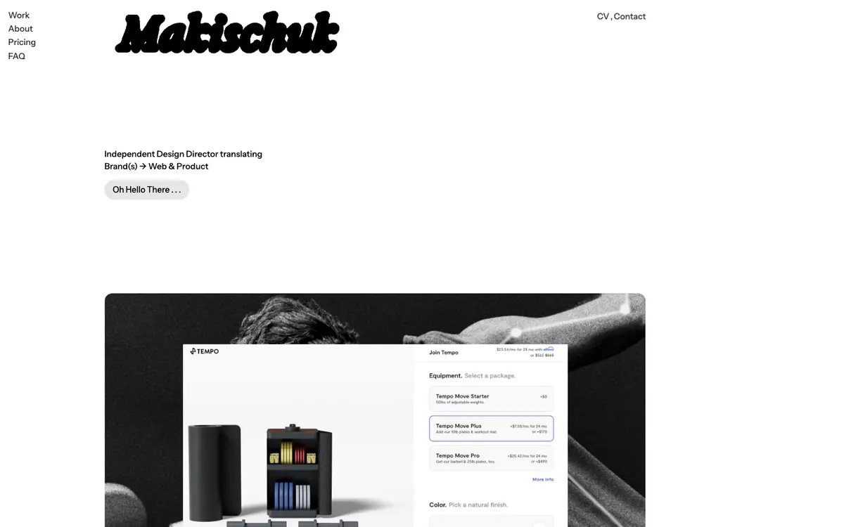 Portfolio site of Kyle Makischuk
