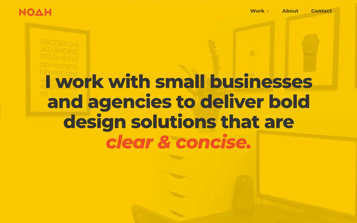 Portfolio site of Noah Ortmann