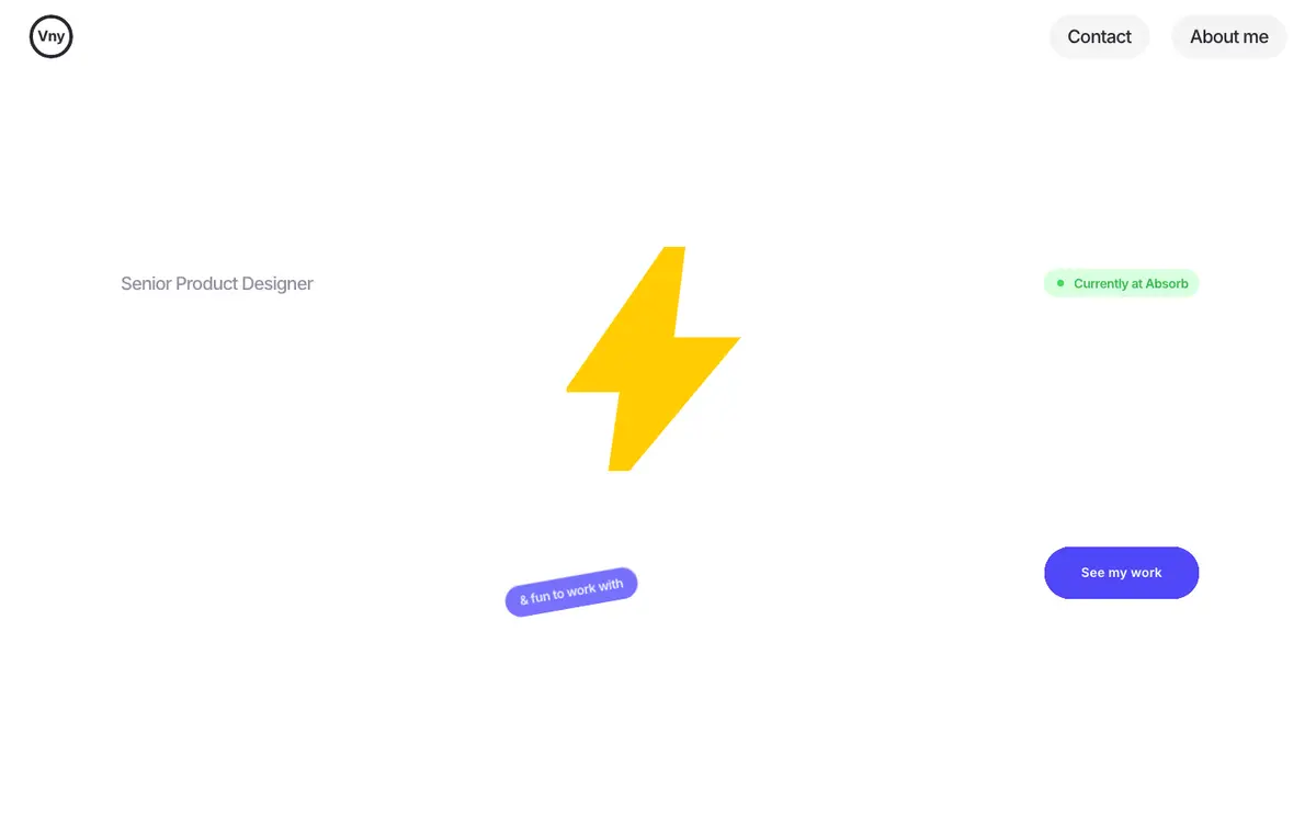 Portfolio site of Vinny Custodio